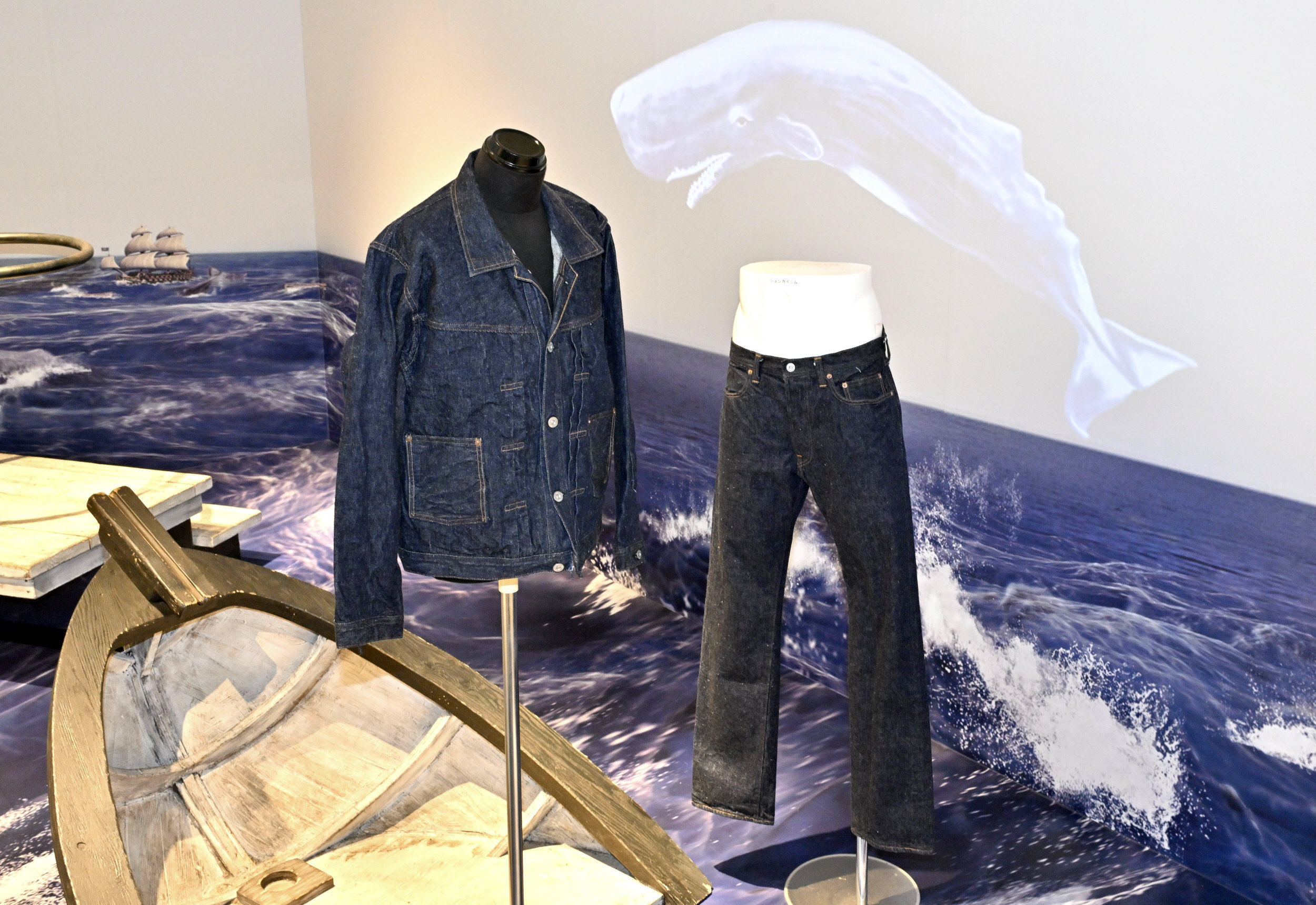 ジョン万次郎様専用 130㎝ OQNO オクノ デニムセットアップ