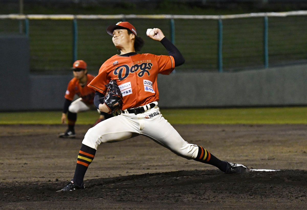 好投の加藤が進化見せる 高知ファイティングドッグス | 高知新聞