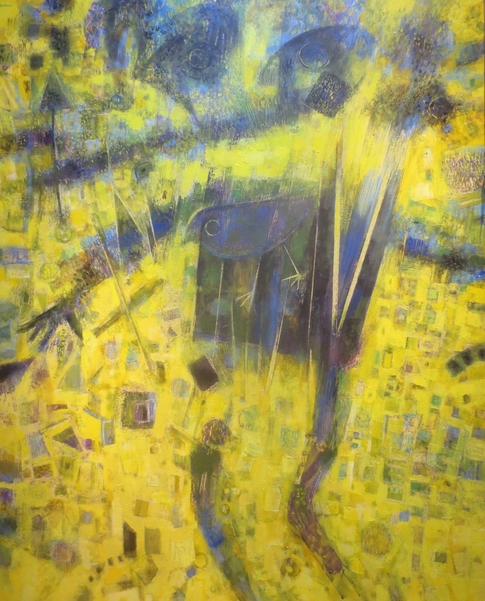 吉見博（高知市）銀座で洋画展 「喜びと悲しみの間」描く 5／26まで