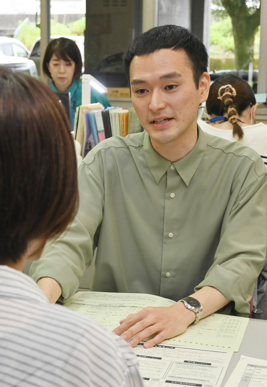 高齢者の相談窓口となる地域包括支援センター。身寄りのない高齢者の対応に苦慮している（高知市塩田町）