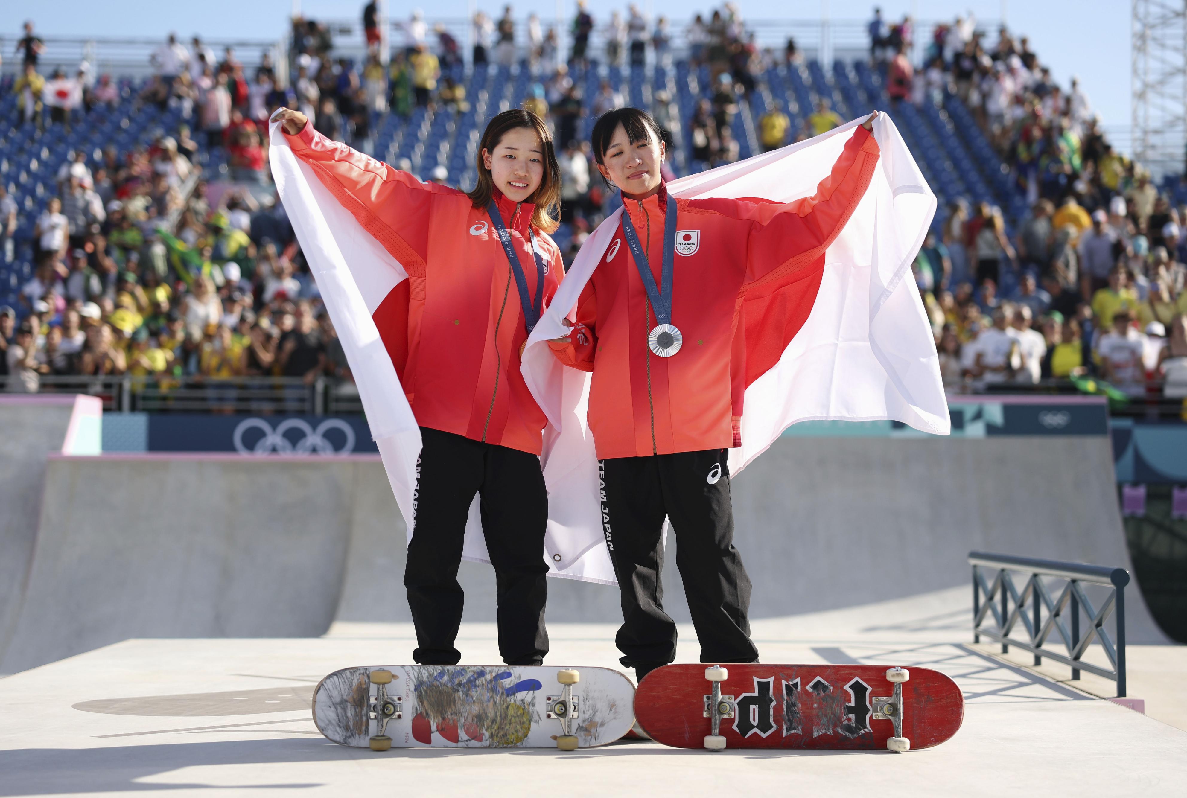 パリ五輪・スケートボードで金と銀 | 高知新聞