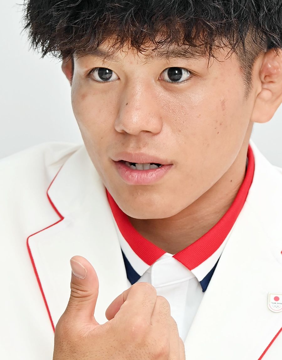 「今練習していないのが不安です」と話す清岡幸大郎選手。４年後に向けた戦いは始まっている（高知新聞社＝森本敦士撮影）