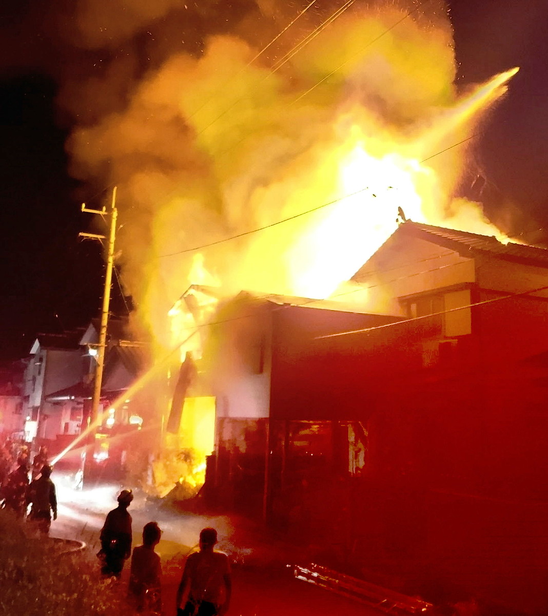 いの町で民家全焼 | 高知新聞