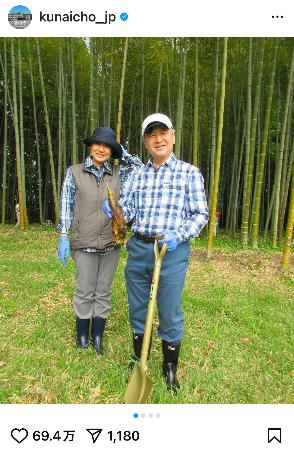 両陛下「いいね」1900万件 宮内庁インスタ、閲覧2億回 | 高知新聞