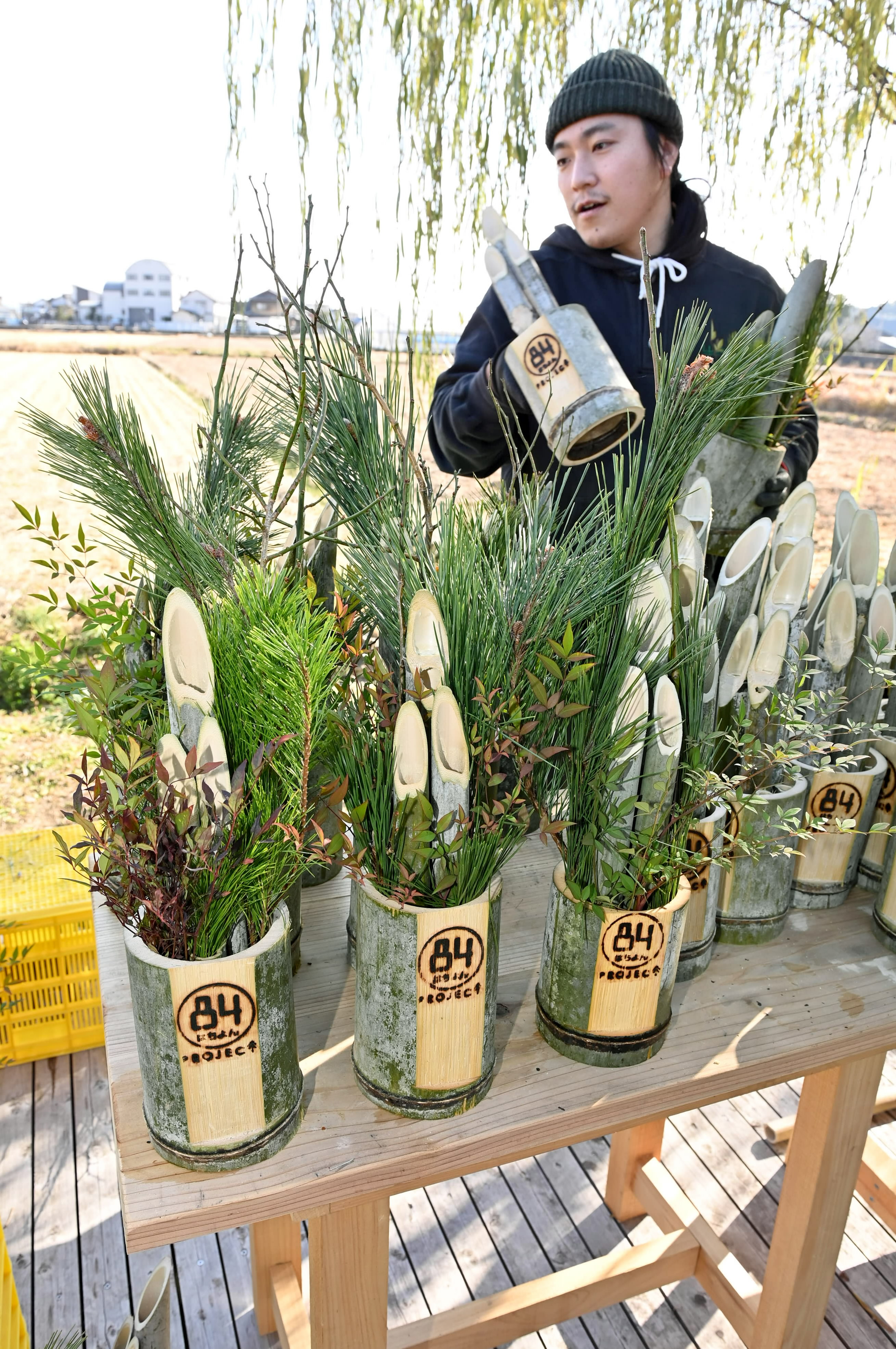 森林84％県の「100％」門松―ゴーゴー歳晩（4） | 高知新聞