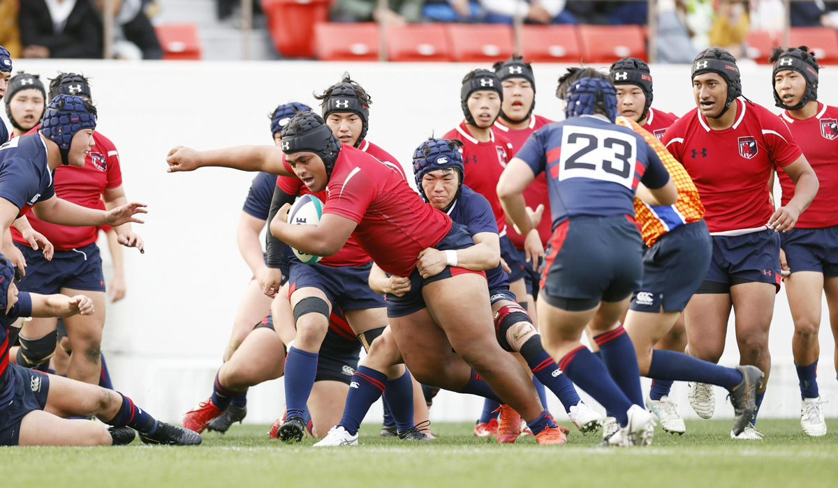 全国高校ラグビー高知中央、2勝目ならず Bシード常翔学園（大阪）に