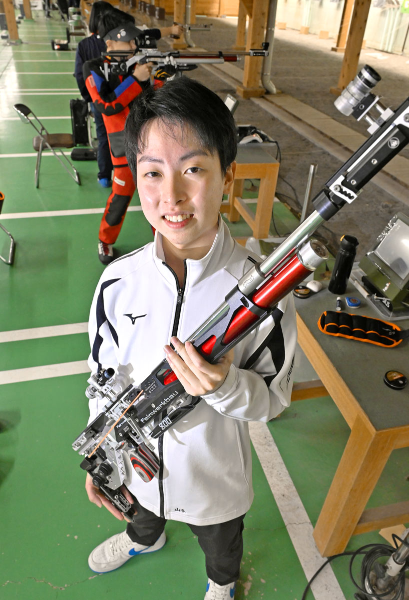 失意を成長の糧に ライフル射撃・山本零侍（太平洋学園高） 国スポ少年