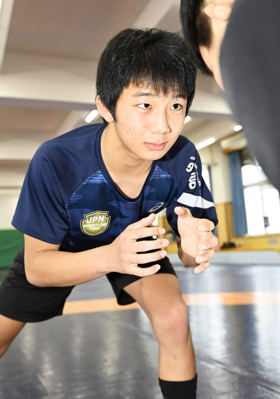 中学生 レスリング 