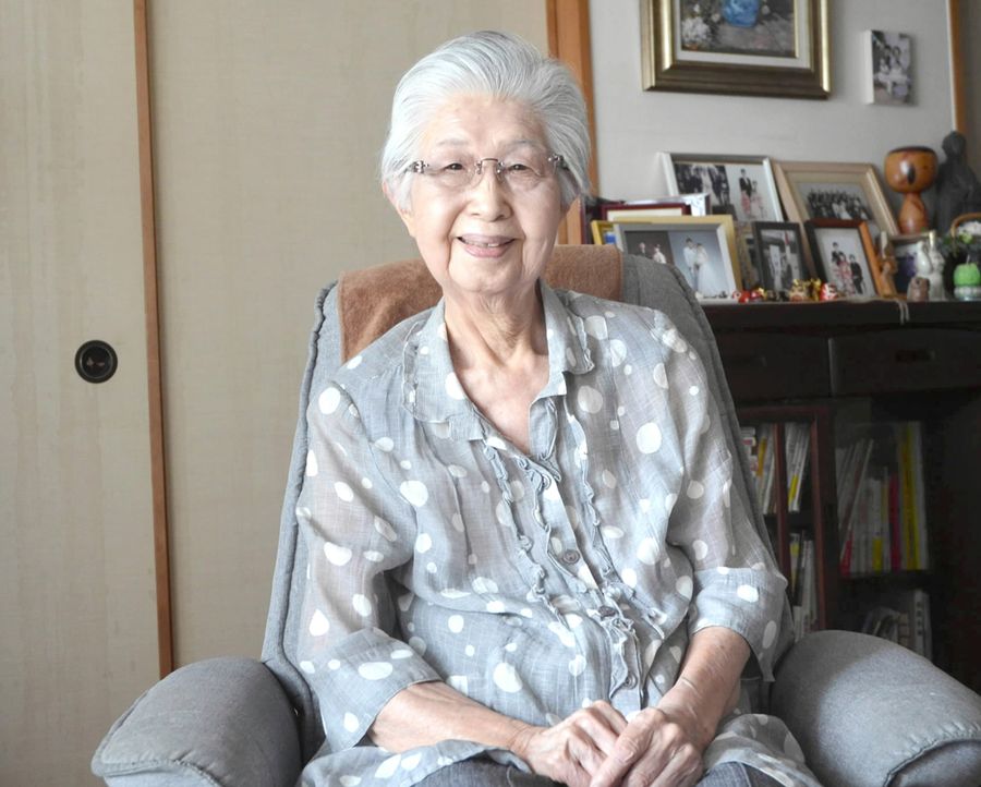 文化部記者だった近藤美佐さん。「同期の男性記者とよく集まって飲んでいました。暢さんは伝説の婦人記者として知られてました」(高知市内)