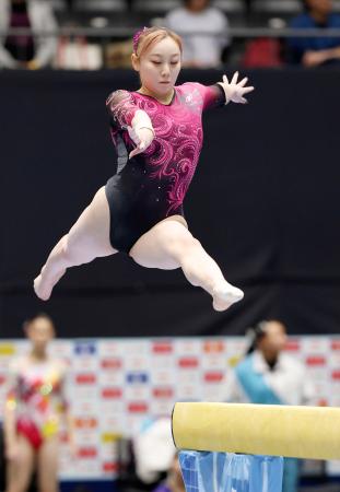 全日本体操、岸が女子予選トップ 昨年Vの宮田21位、高崎で