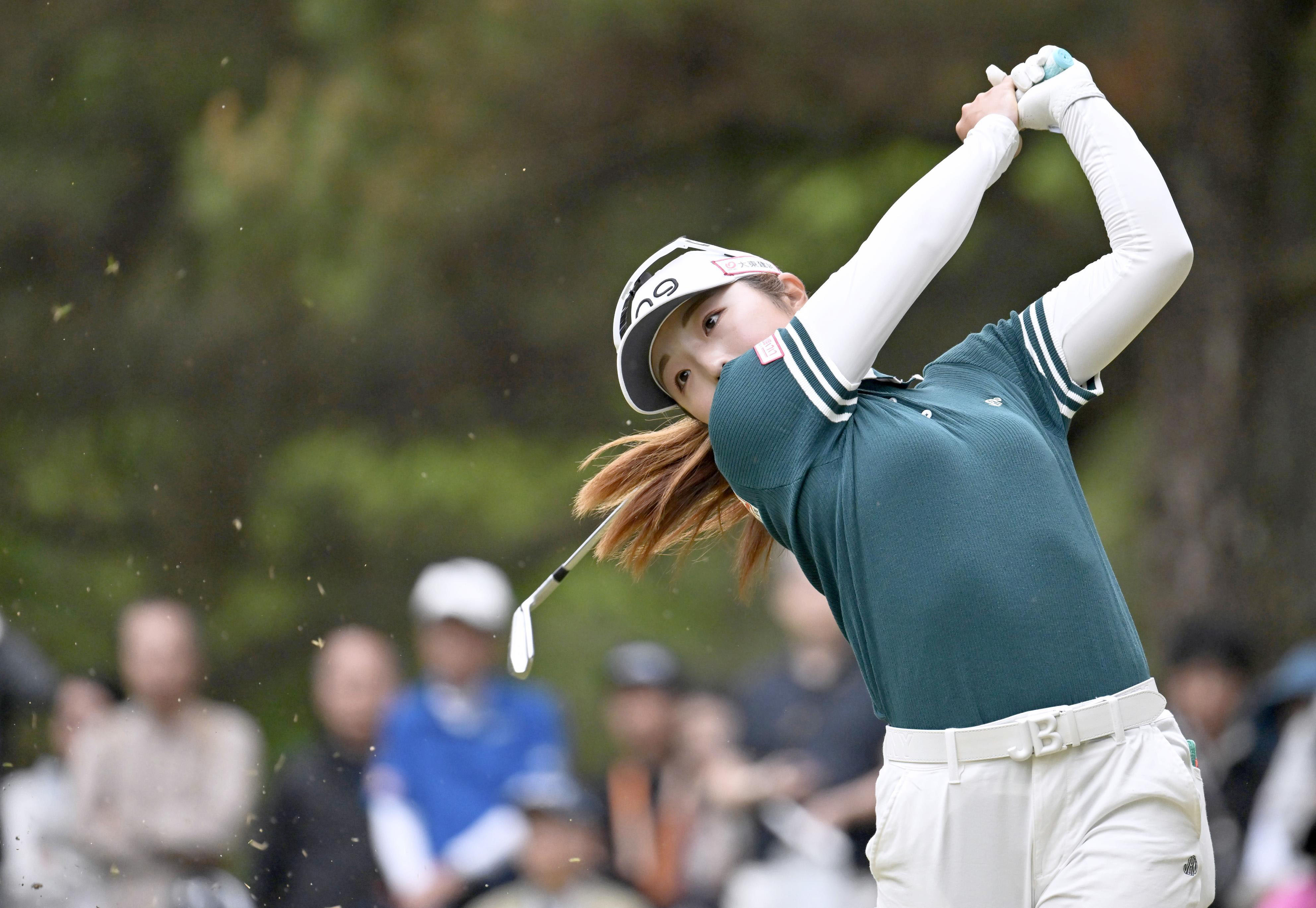 最後まで自分を信じた」と涙 ゴルフ・佐久間朱莉選手 プロ5年目で初