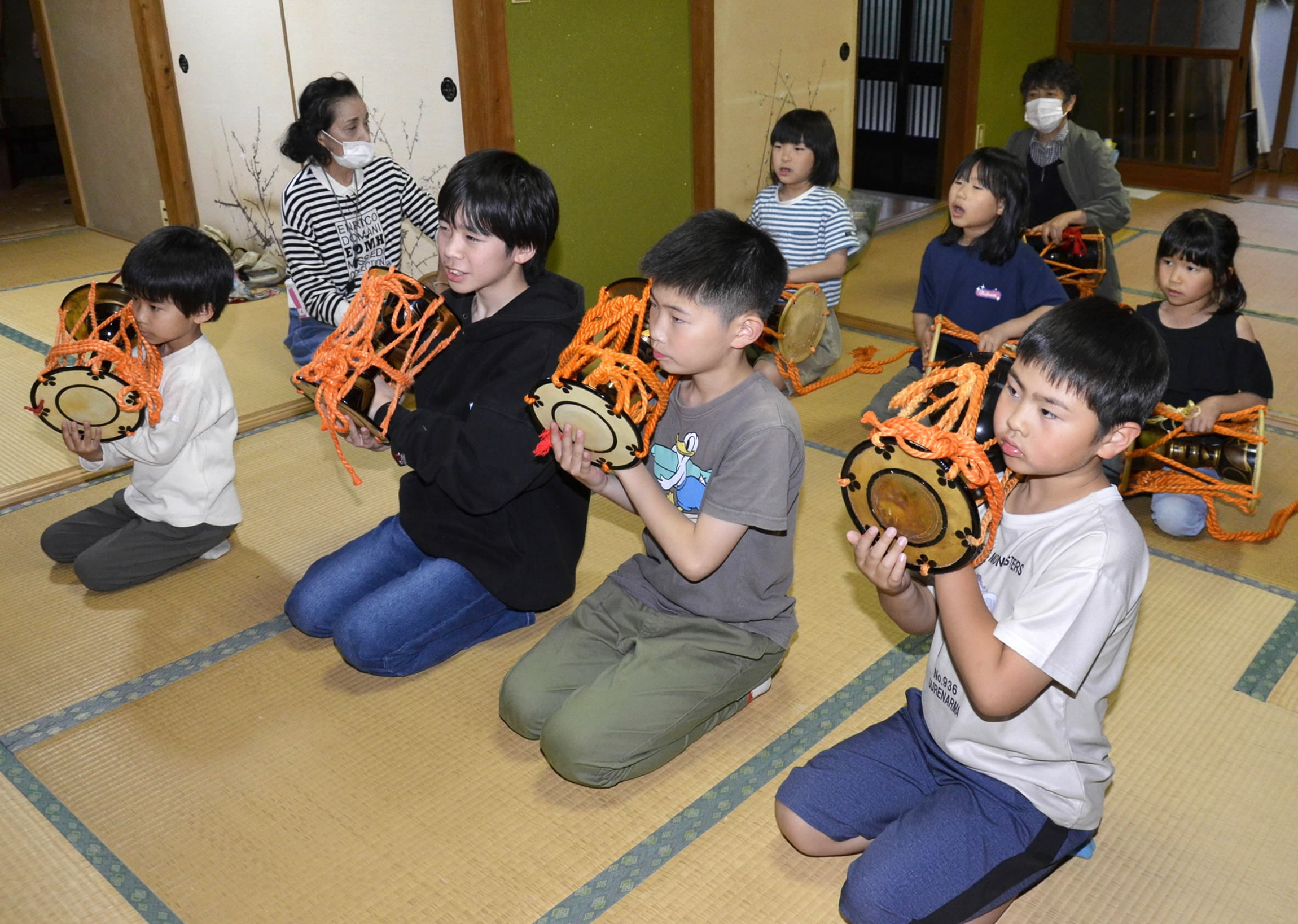 能楽囃子を大阪・関西万博で披露へ 四万十市の児童7人が猛稽古中