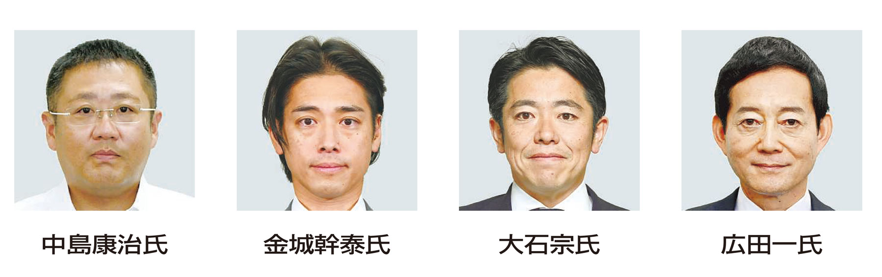 高知地盤の現・新4氏が名乗り 2025参院選高知・徳島、投票まで2