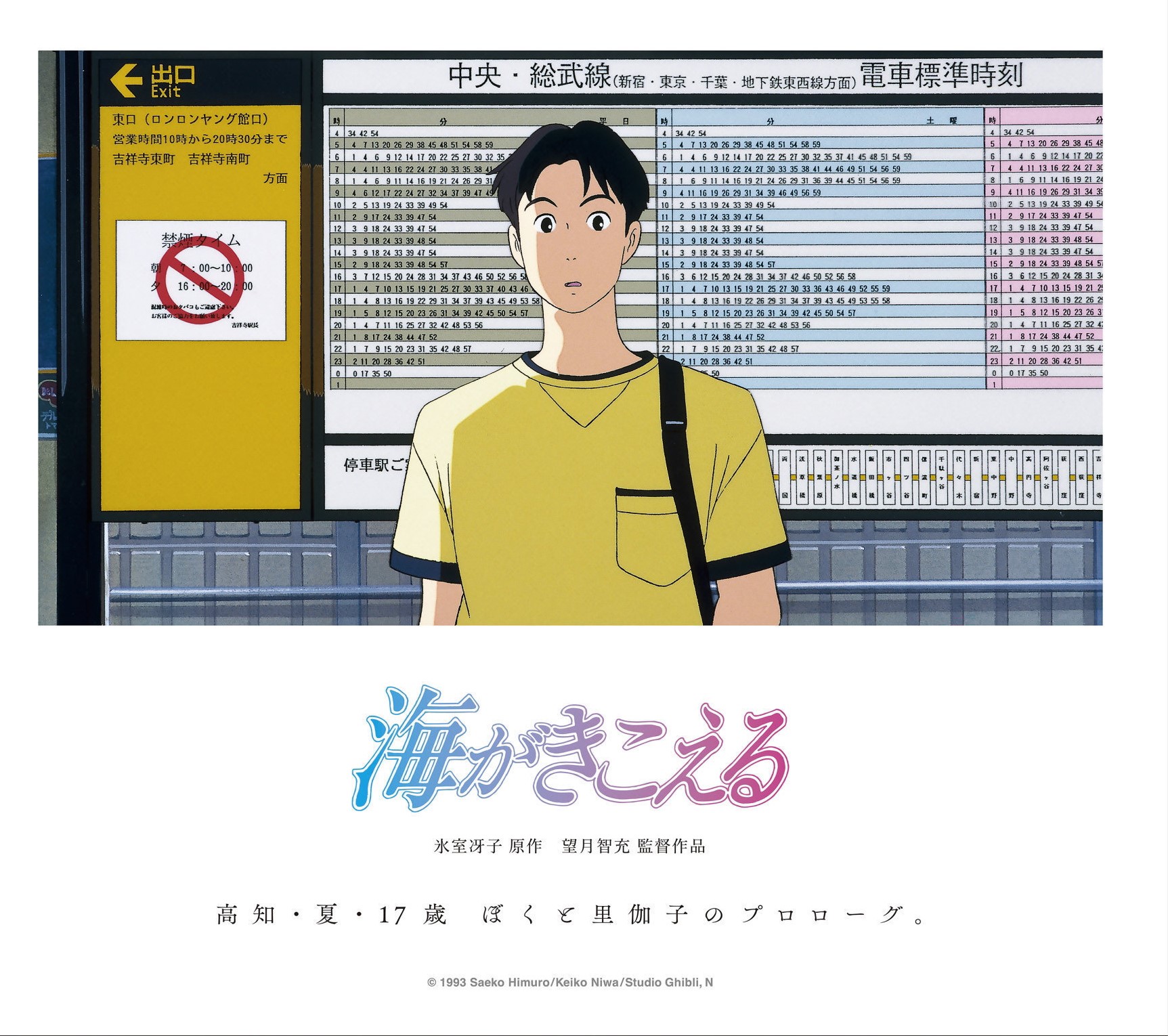 ジブリアニメ「海がきこえる」7月に全国初上映へ 1993年のテレビ