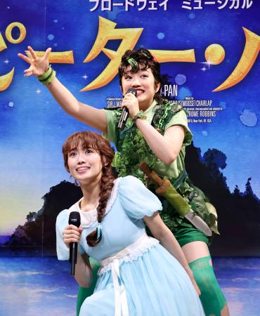 山崎玲奈】成人してから初の「ピーター・パン」主演 掛け合い大事に