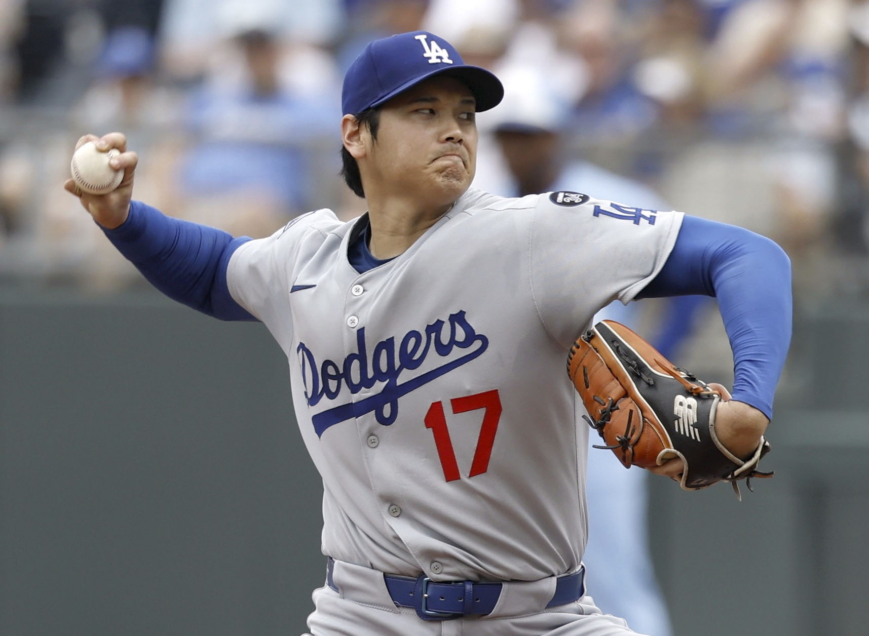 二刀流復活で自己最速を記録 ドジャース・大谷翔平選手