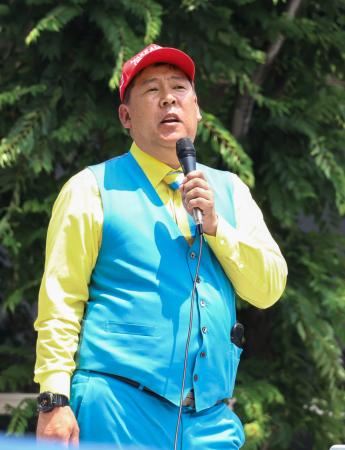 N党・立花氏「人種差別します」 4日の街頭演説に続き発言 | 高知新聞