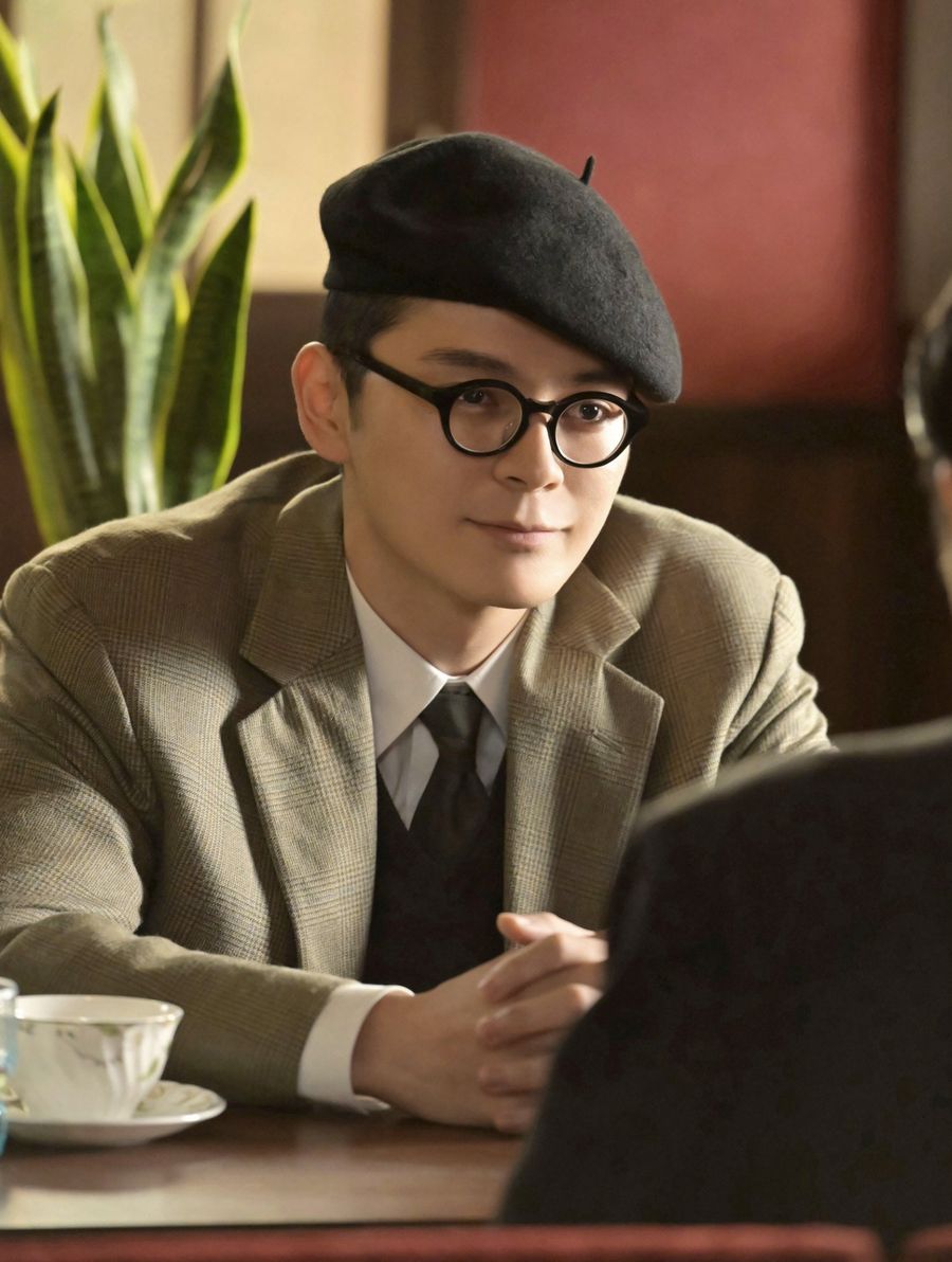 天才漫画家を演じる真栄田郷敦さん