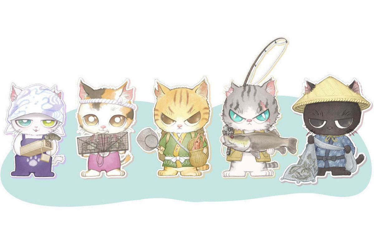 ニャンコで四万十市PR 観光協会が公式キャラクター 漫画「怪獣自衛隊