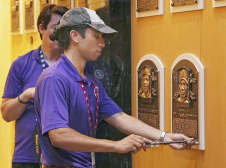 殿堂レリーフ、シアトルで公開へ イチローさん、マリナーズ本拠地