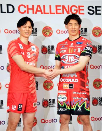 石川祐希　ペルージャ　バレーボール バレーボール】石川祐希(ペルージャ)2024-2025公式戦