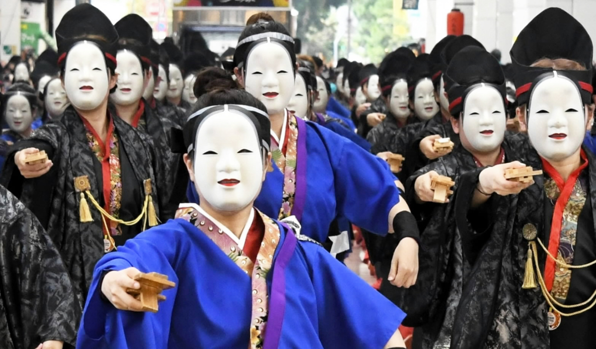 おまちが能舞台に！？ 兵庫「踊っこひおか」〈高知 よさこい 2025