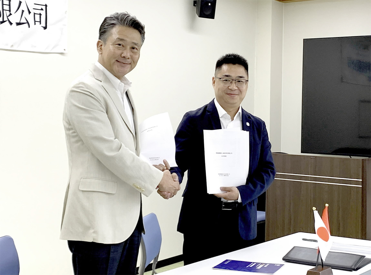 井上石灰（南国市）中国に拠点 現地企業と合弁会社 ゴム用添加剤を製造