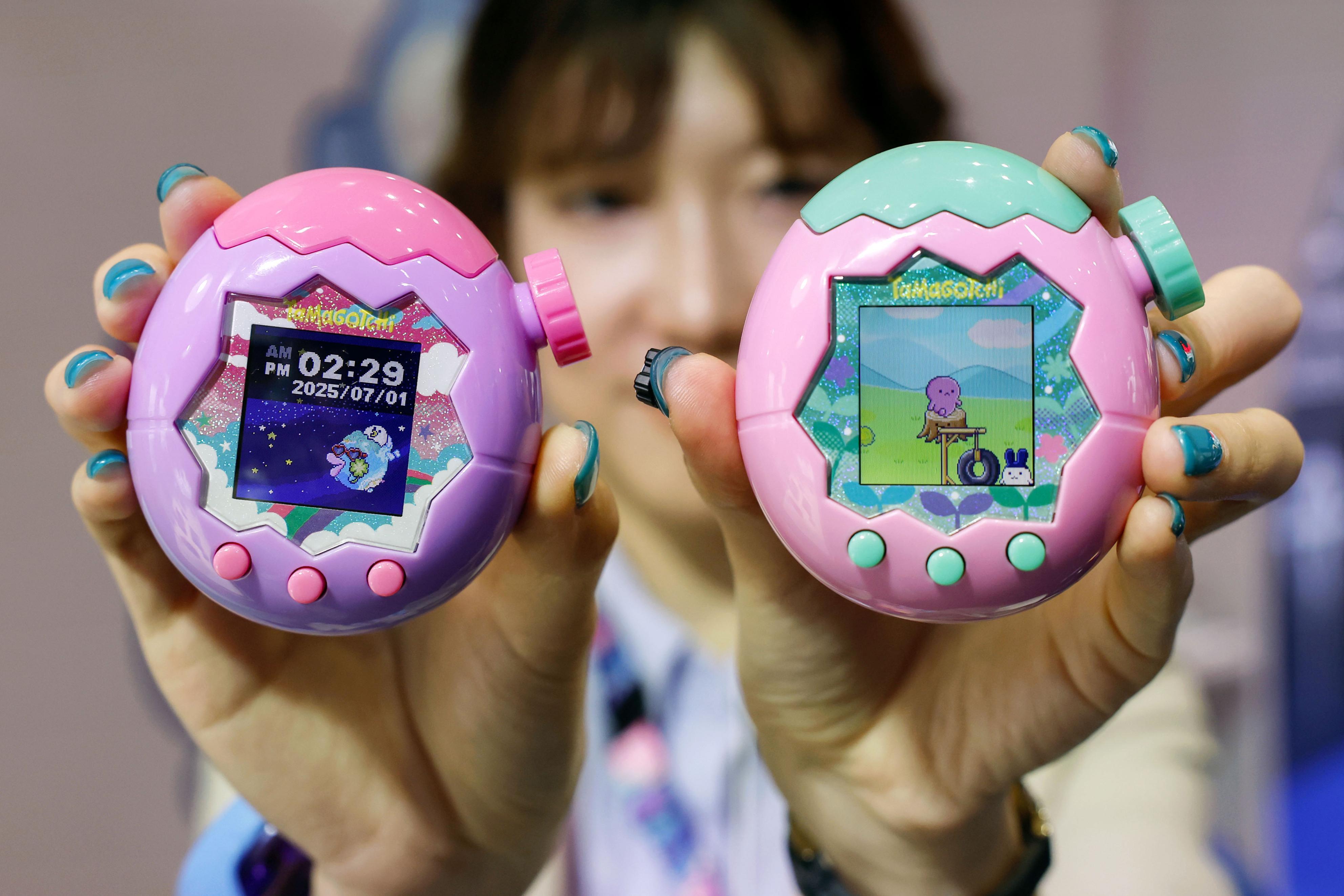 ラ*ス様 たまごっち　東映アニメーション限定品 新商品「Tamagotchi Paradise」メディア向け先行発表会に