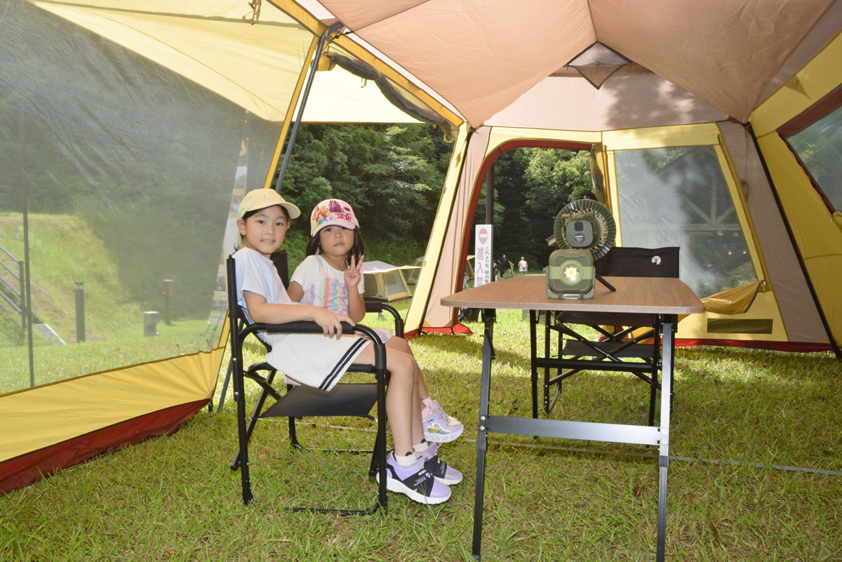 鹿番長のテント