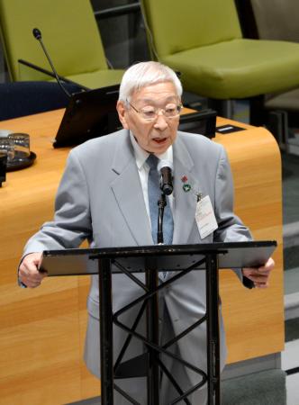 核兵器への危機感「薄い」 国連で被団協の田中さんが警鐘 | 高知新聞