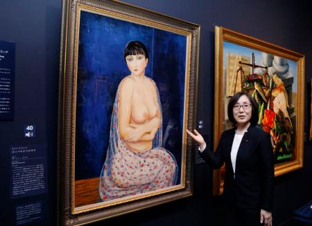 鏡の国 美しい日本の乳房 アート 芸術 写真 山田養蜂場が所蔵の絵、贋作か 「モンパルナスのキキ」 | 高知新聞