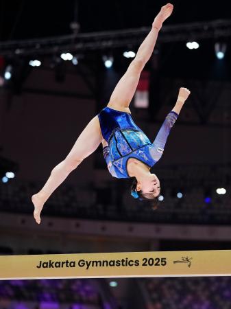 杉原愛子、6年ぶり舞台に意欲 世界体操、女子が会場練習 | 高知新聞