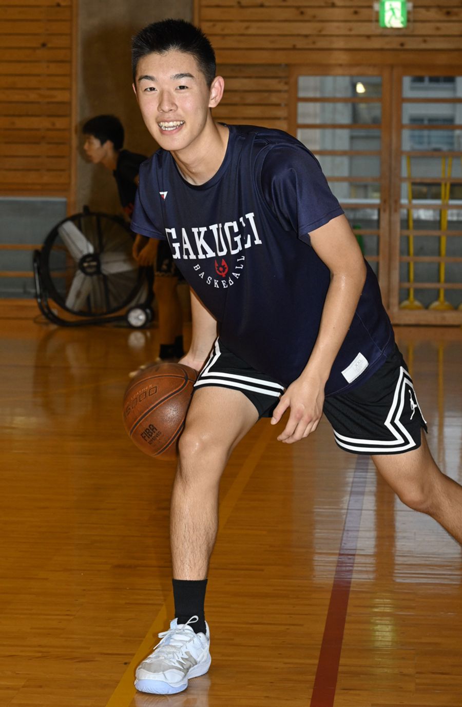 学芸高のエースで、Ｕ―１８日本代表に２年連続で選ばれた沢近一颯（高知市の同校）