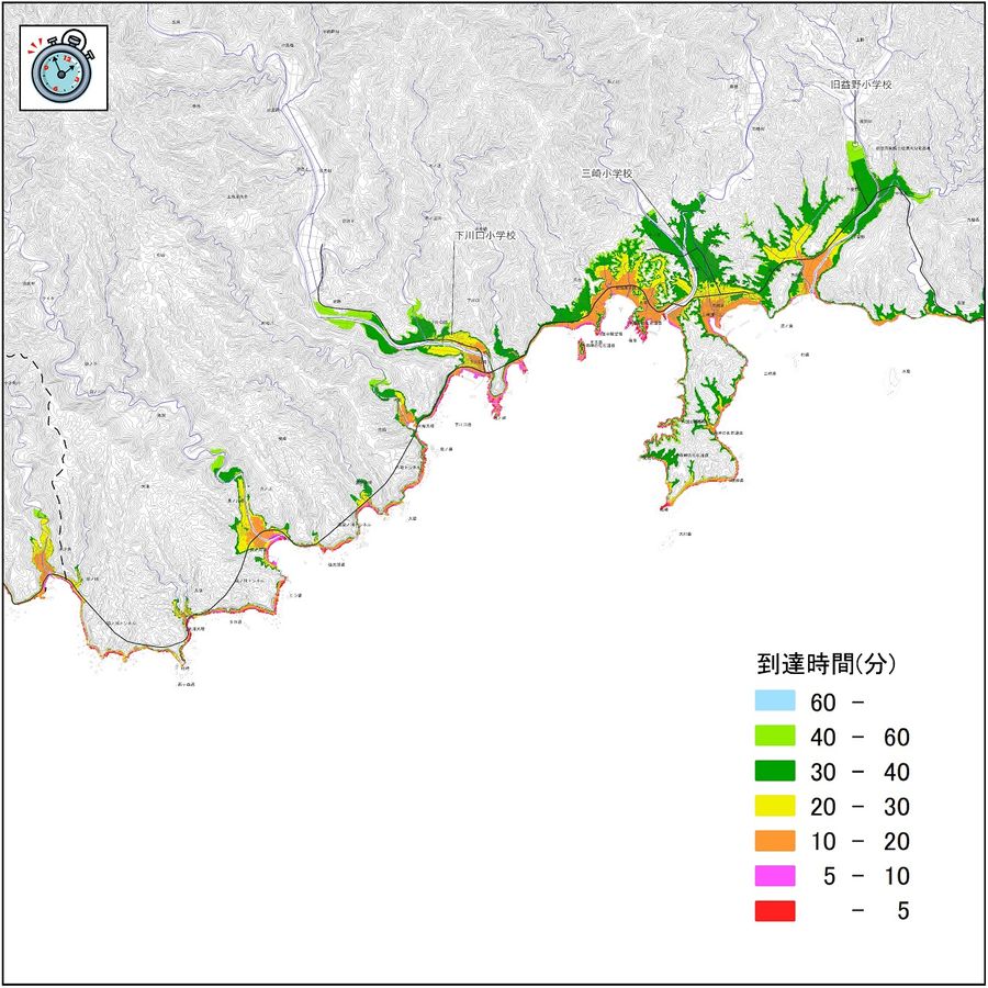 ▲三崎・竜串・下川口周辺