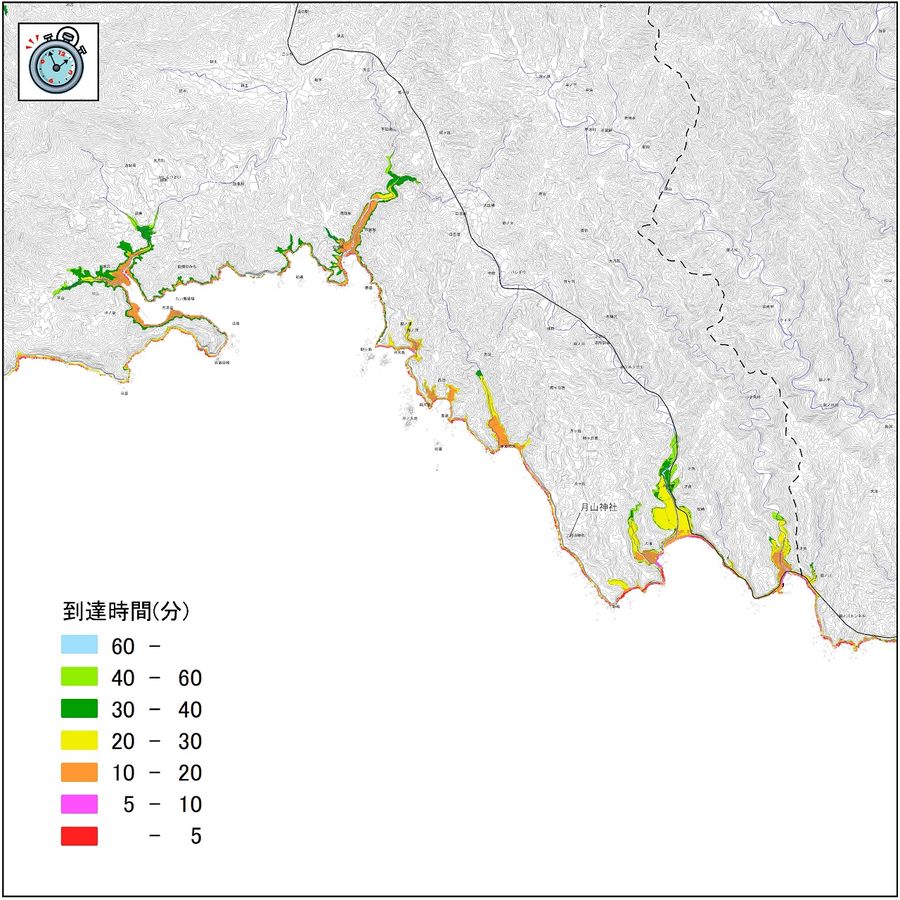 ▲古満目・樫ノ浦・赤泊周辺