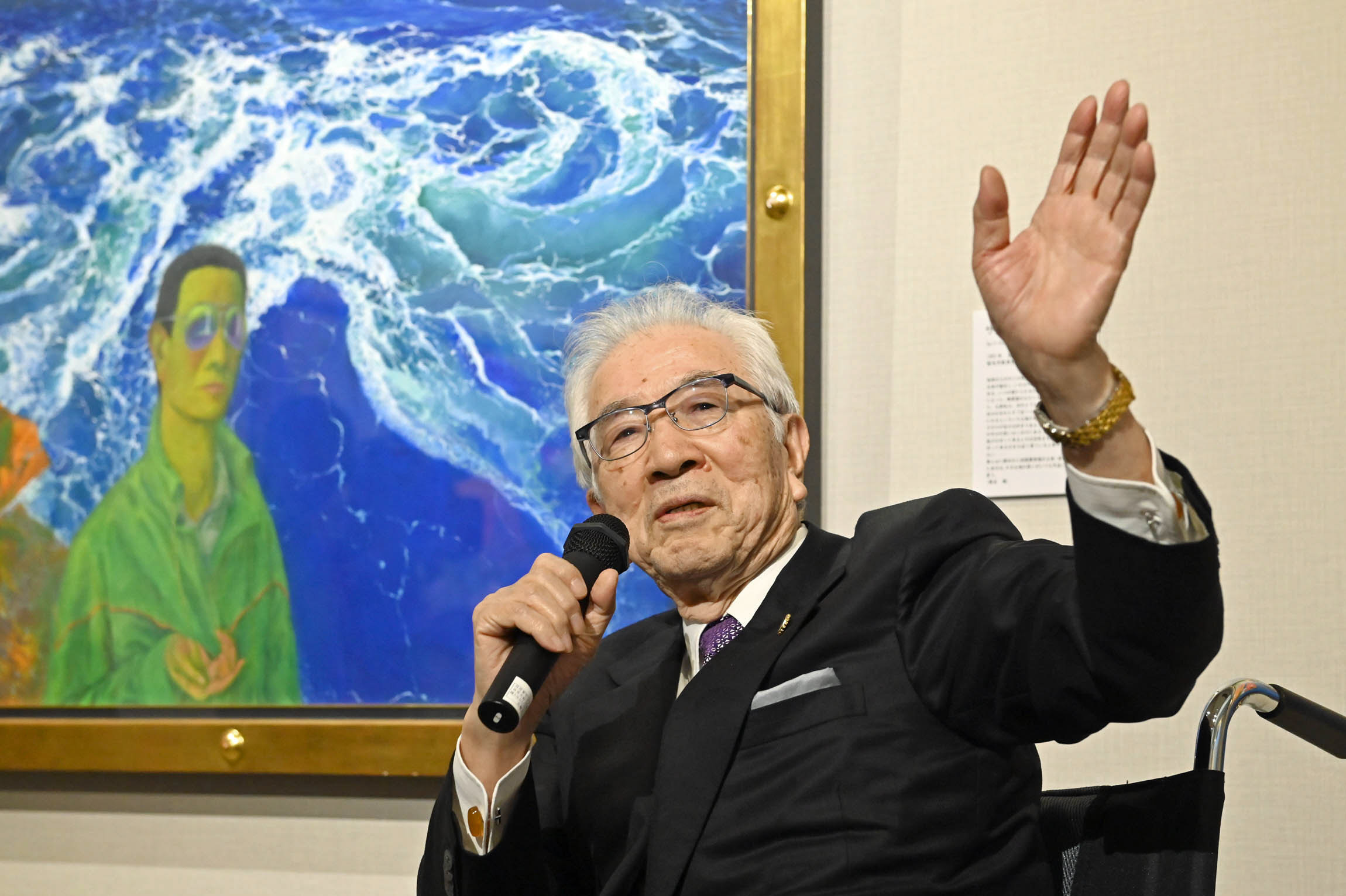 古里高知が描く力をくれる」 奥谷博さん（宿毛市出身）絵画展 新たな