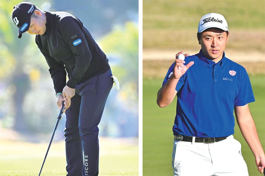 （左から）砂川公佑、鈴木晃祐