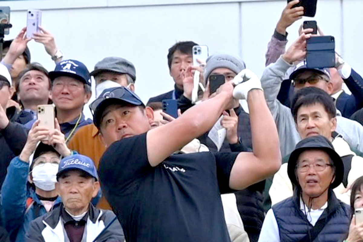 松坂大輔さん4バーディー「74」ゆかりの高知でアマ参加〝怪物〟ぶり