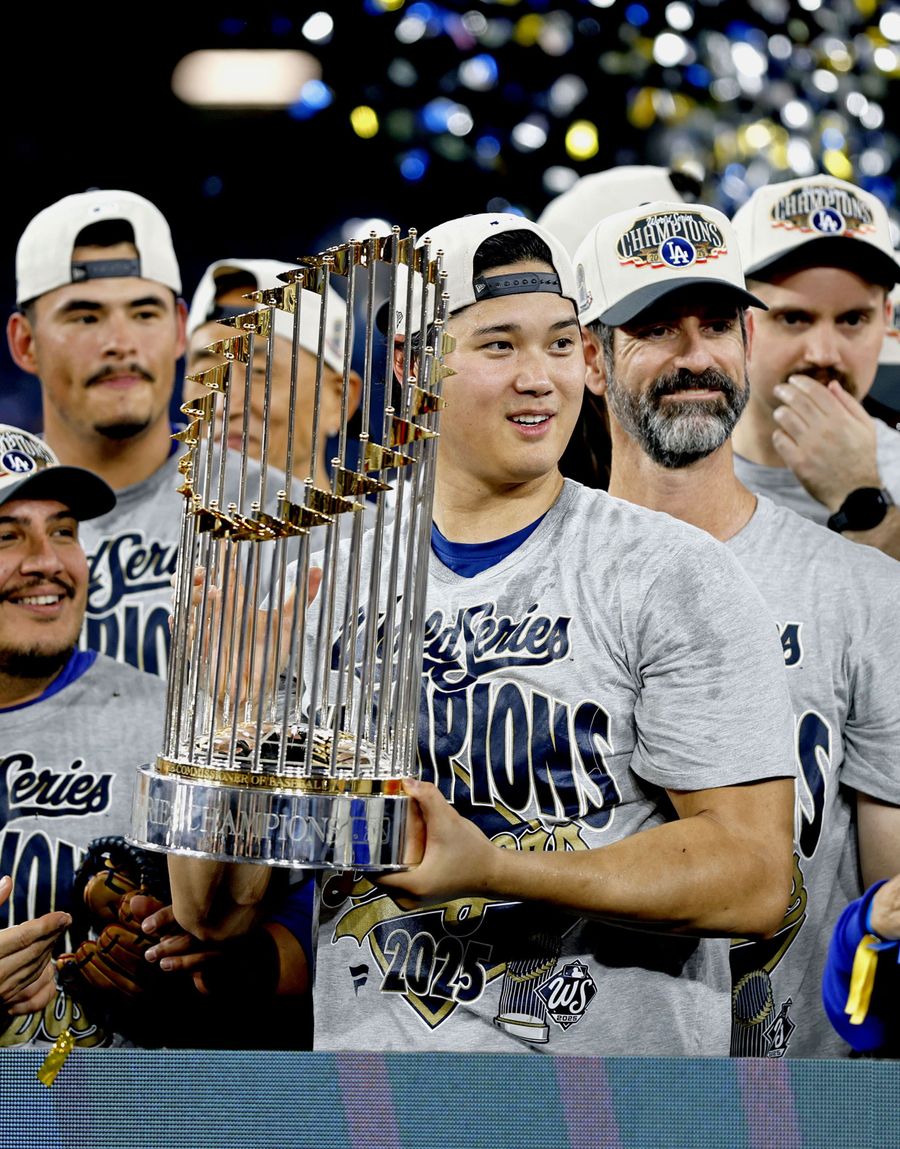 全員でつかんだ優勝」 ドジャース・大谷翔平選手 ワールドシリーズ2 