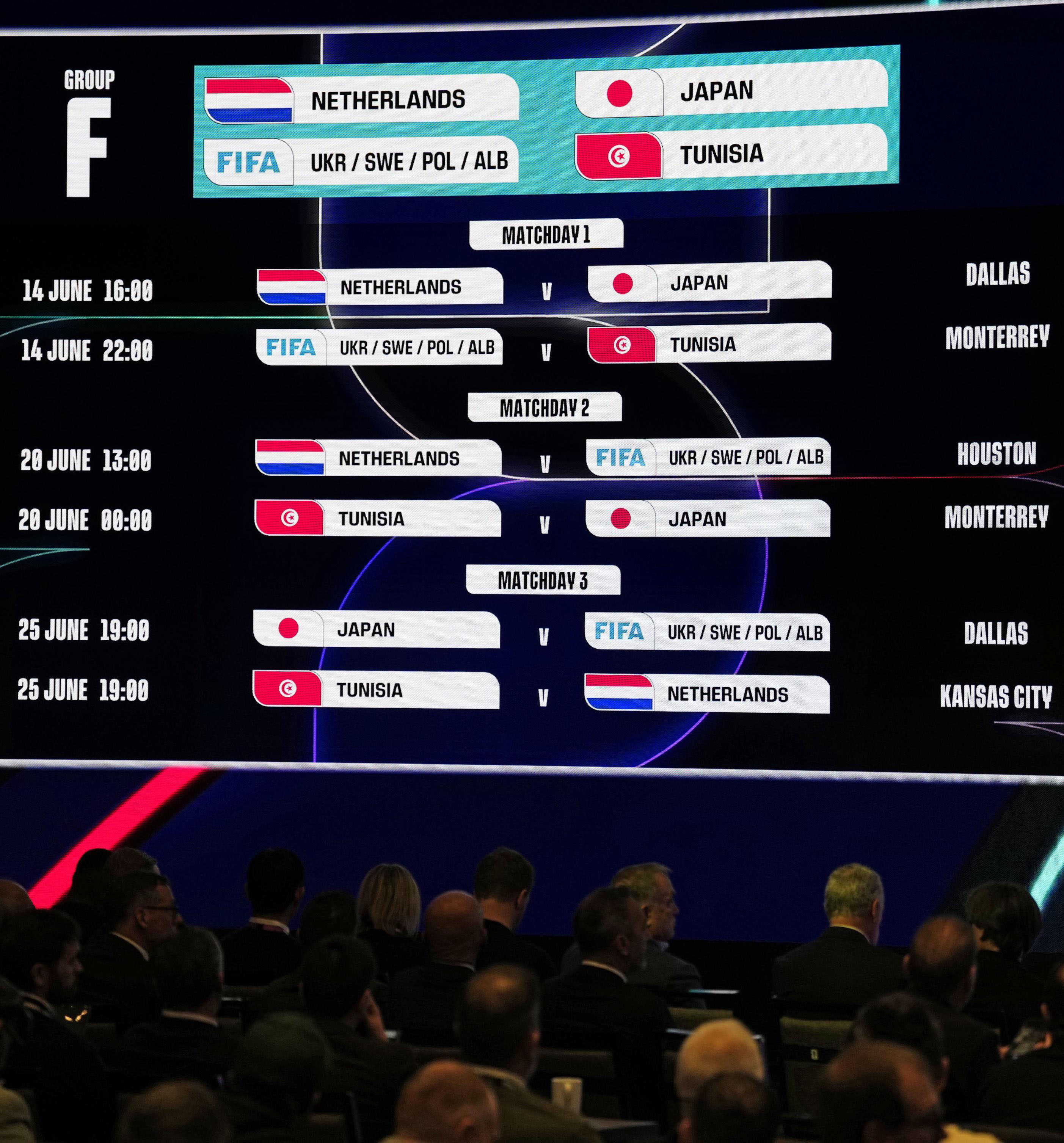 サッカー ワールドカップ 日本、まずオランダと 2026年6月に開幕
