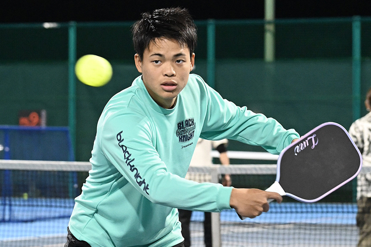 テニス×卓球×バドミントン！？ 人気急上昇「ピックルボール」藤原さん