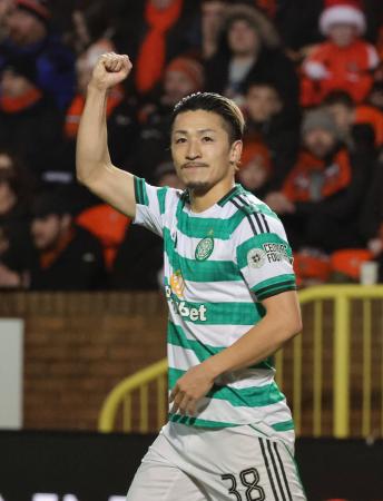 セルティックの前田が今季6点目 スコットランド・プレミアリーグ