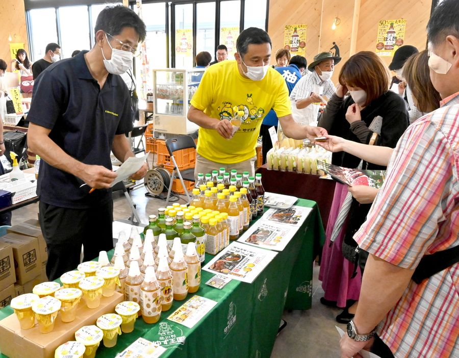 ２０２３年に開かれた第１回とさのぽん酢まつり（高知市北御座のアグリコレット）