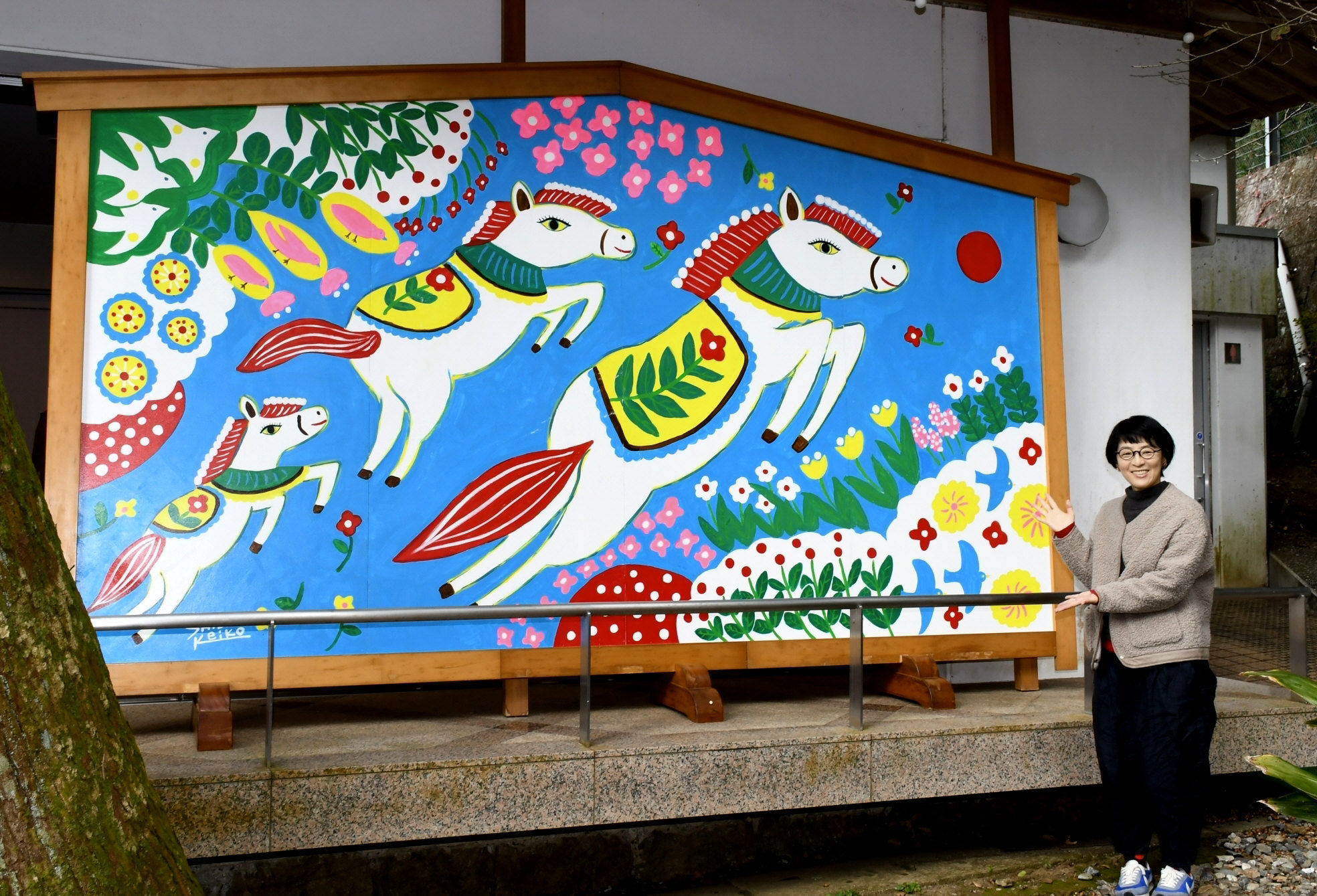 柴田ケイコさん　原画 shibatakeikopostersmall2025.