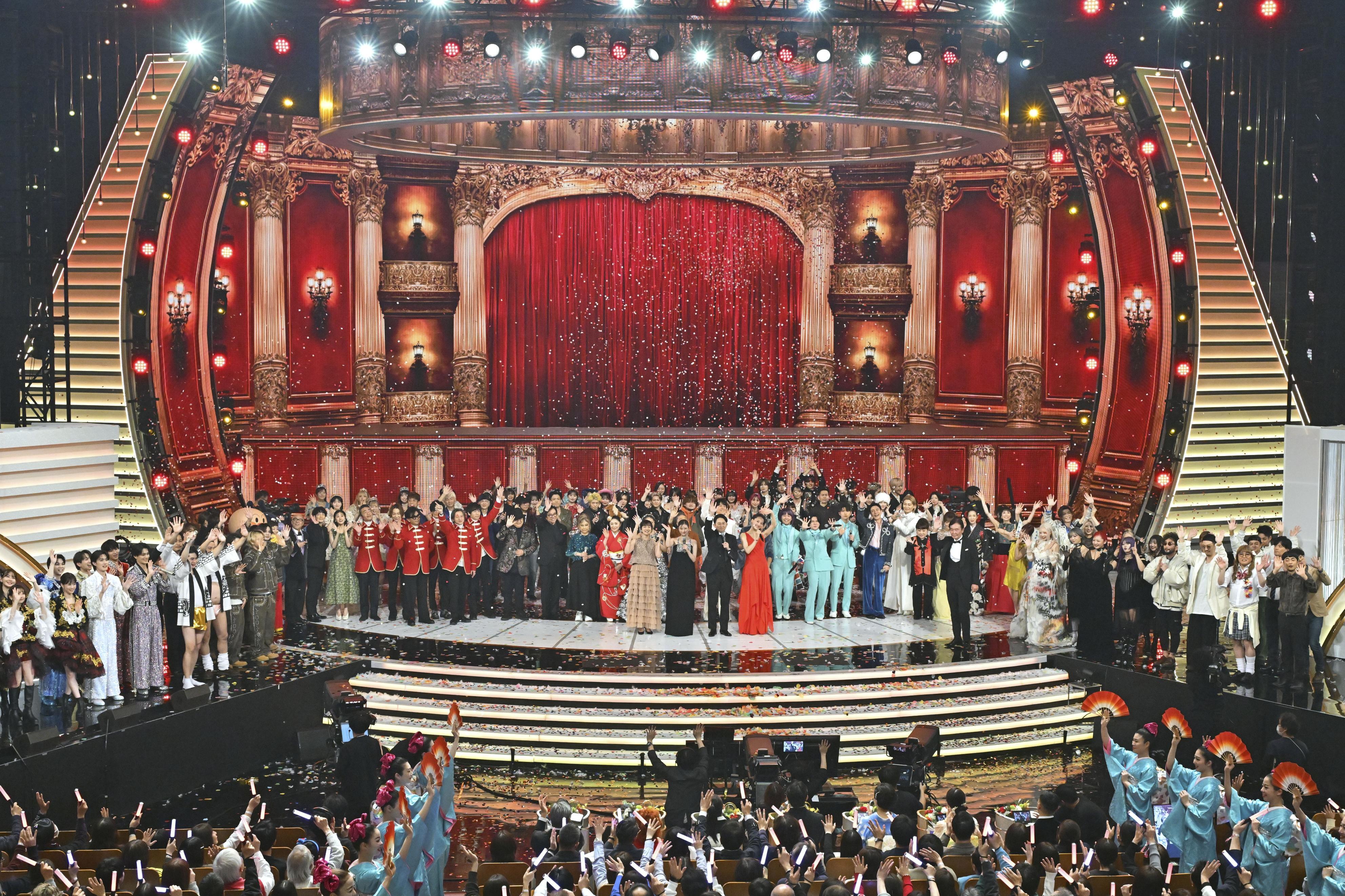 放送開始100年はなやかに 大みそかの紅白歌合戦 けん玉は成功