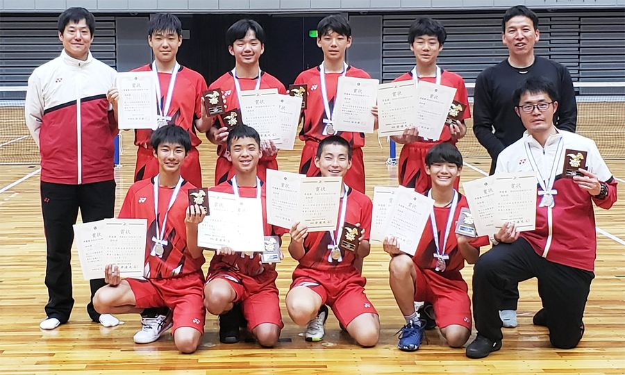 ソフトテニス中学男子県選抜チーム