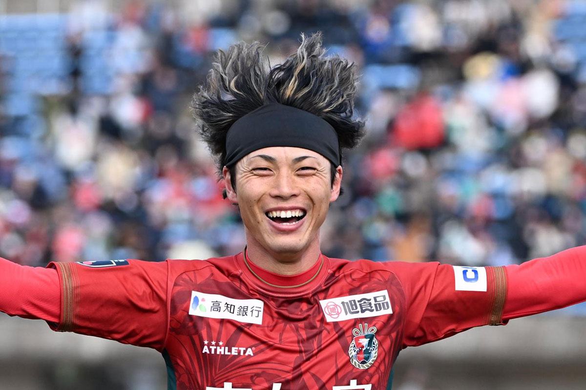 試合後談話】「うまく融合してる」最高のJ初ゴール！高知ユナイテッド