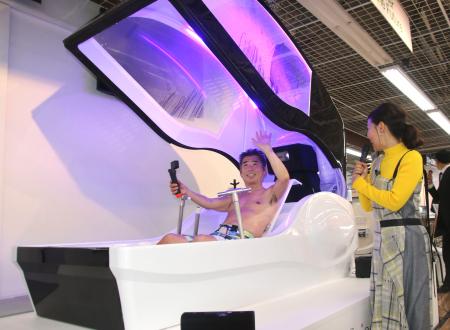 ヤマダ、ミライ人間洗濯機を販売 6千万円、池袋本店に実機展示 | 高知新聞