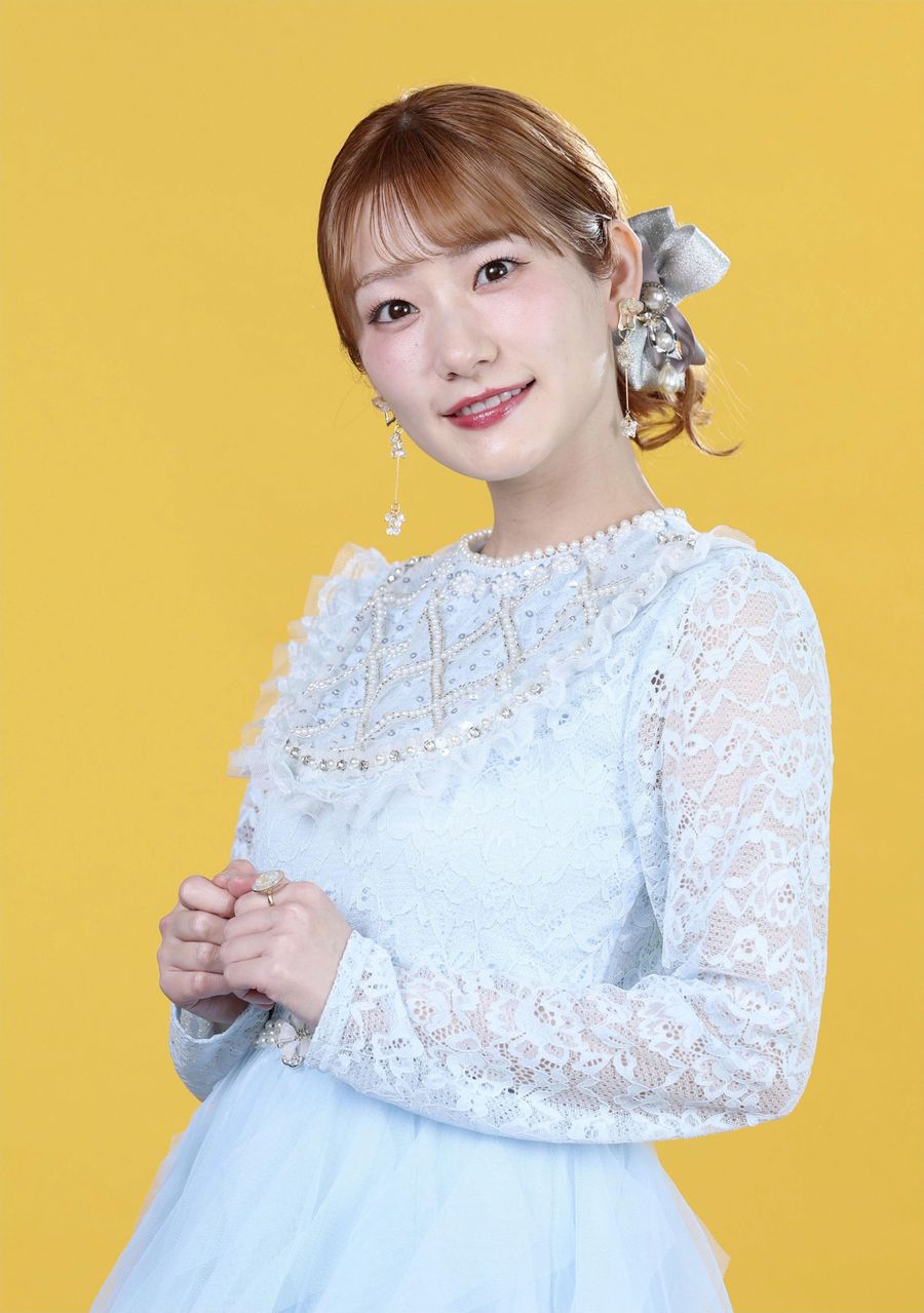 「私ではなく、キャラクターそのものを好きになってくれる子どもたちに会えるとうれしい気持ちになります」と話す岡咲美保さん