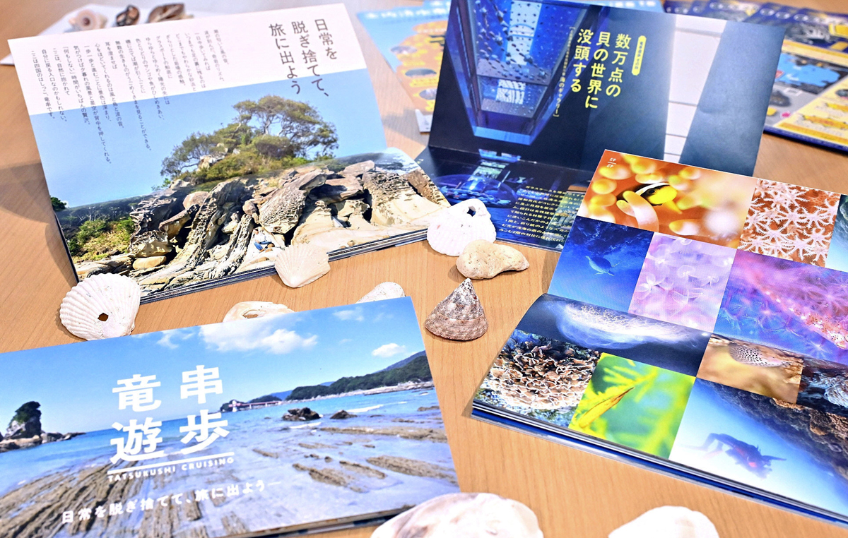 竜串の魅力ぎゅっと1冊に 色彩豊かな写真多数、珍しいレイアウトには